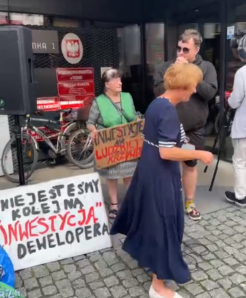 PROTESTY MIESZKAŃCÓW OSIEDLA