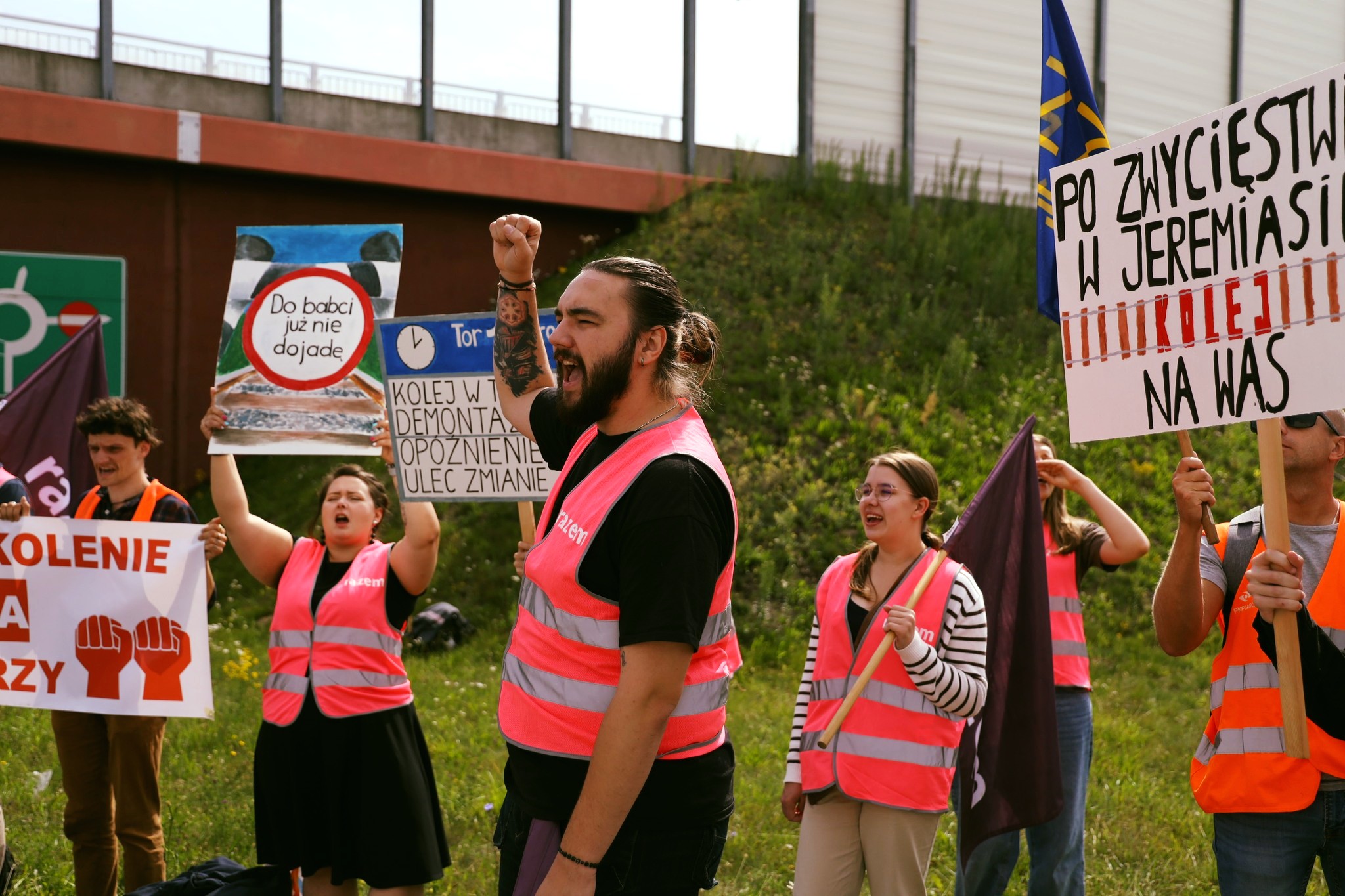 PROTEST MASZYNISTÓW