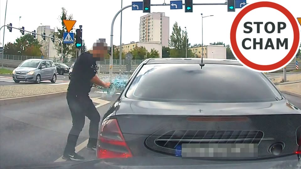 SZARPANINIA Z KIEROWCĄ