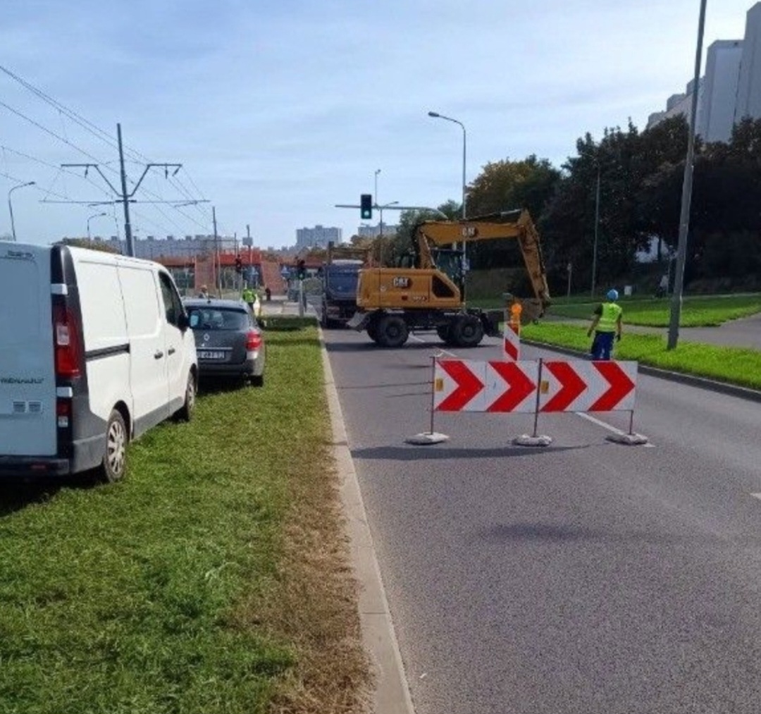TRAMWAJE DŁUŻEJ POJADĄ OBJAZDEM
